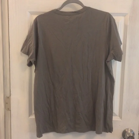 Carhartt Women's Olive V-Neck Tee - Picture 6 of 6
